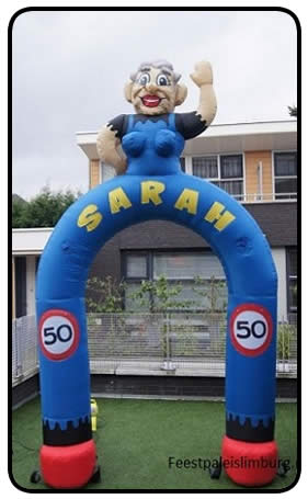  Opblaas Sarah feestboog