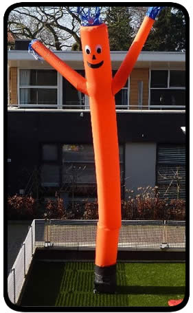  Skydancer oranje 6 meter