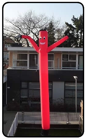  Skydancer rood 6 meter